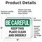 Signmission Safety Culture Sign, 5 in Width, Vinyl Decal, Rectangle OS-2PACK-BC-D-35-L-10033 - alternate 2
